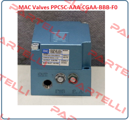 PPC5C-AGA-AGAA-BBB-FO МAC Valves