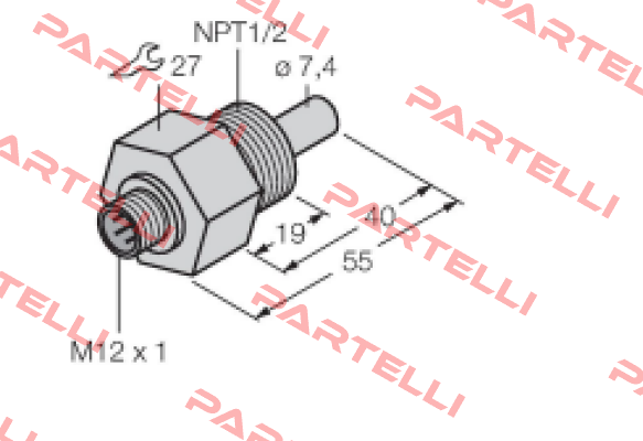 FCS-N1/2A4-NAEX0-H1141 Turck