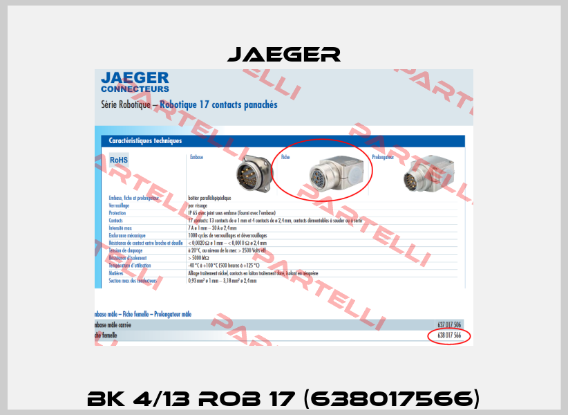 BK 4/13 ROB 17 (638017566) Jaeger