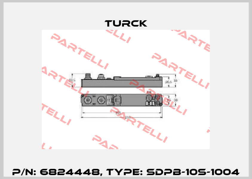 p/n: 6824448, Type: SDPB-10S-1004 Turck