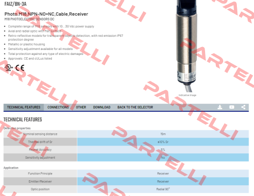 FAIZ/BN-3A Micro Detectors / Diell (now Datasensing)