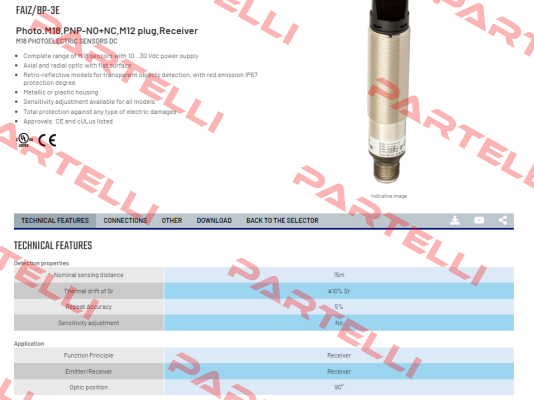 FAIZ/BP-3E Micro Detectors / Diell (now Datasensing)