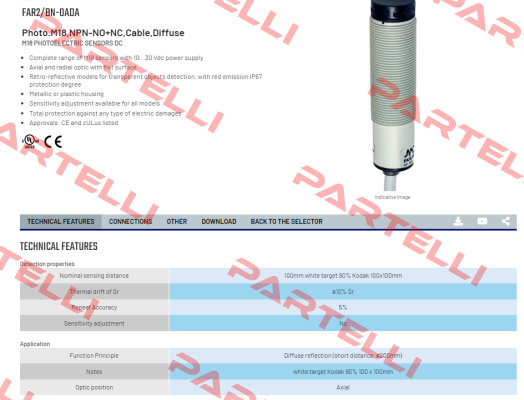 FAR2/BN-0ADA Micro Detectors / Diell (now Datasensing)
