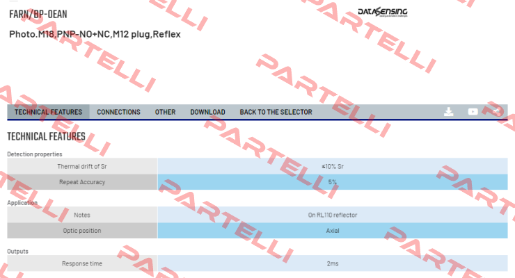 FARN/BP-0EAN Micro Detectors / Diell (now Datasensing)
