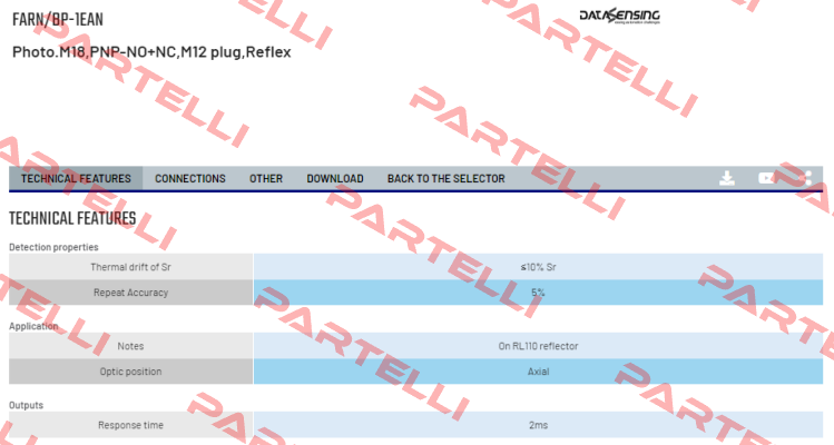 FARN/BP-1EAN Micro Detectors / Diell (now Datasensing)