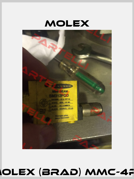 804000P03M020 MOLEX (BRAD) MMC-4P-4W-FE-ST-2M-PUR  Molex