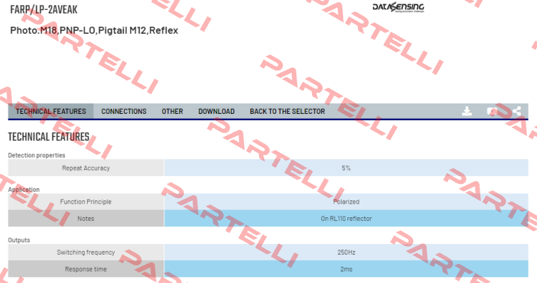 FARP/LP-2AVEAK Micro Detectors / Diell (now Datasensing)