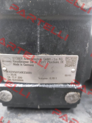 K102VG0200EZ302U Stober