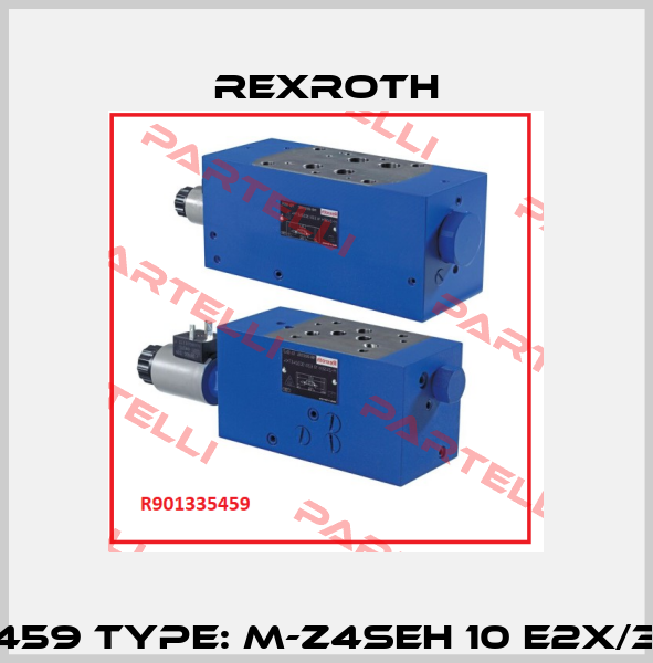 P/N: R901335459 Type: M-Z4SEH 10 E2X/3CG24PTK4/N  Rexroth