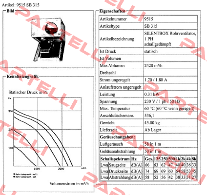 09515 SB 315  Helios