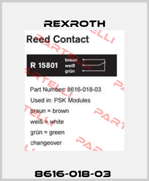 8616-018-03  Rexroth