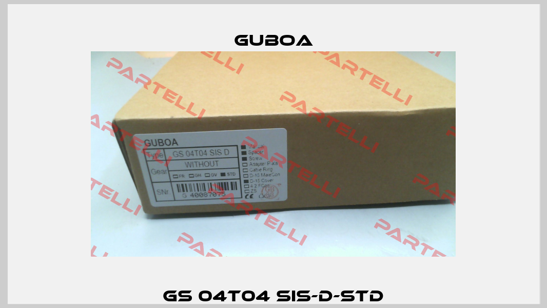 GS 04T04 SIS-D-STD Guboa