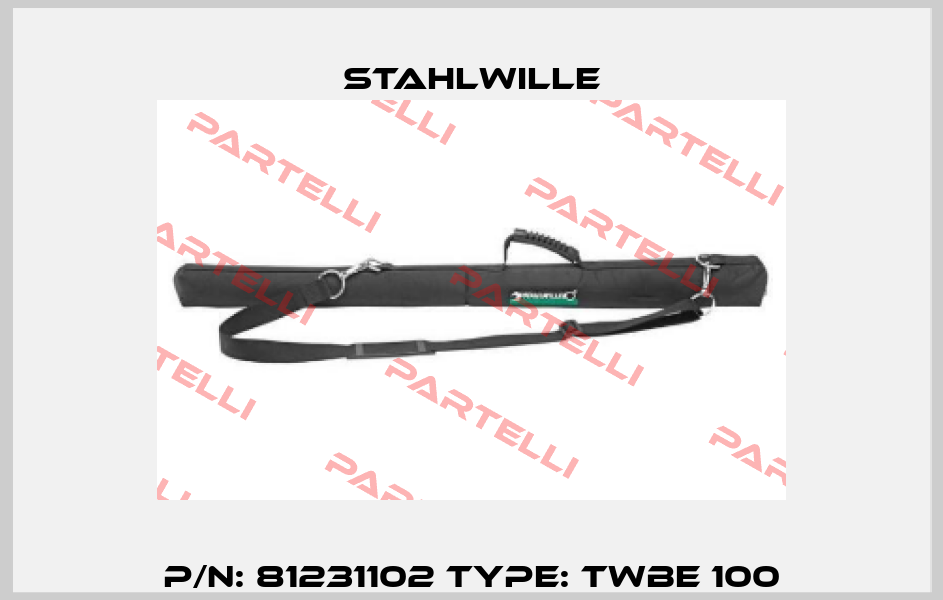 P/N: 81231102 Type: TWBE 100 Stahlwille