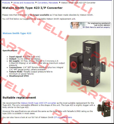 423 I/P Watson Smith