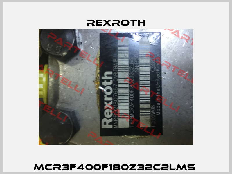 MCR3F400F180Z32C2LMS  Rexroth