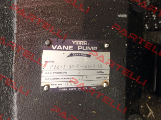 PV2R3-94-F-RAA-3118 EC:84136061  Yuken