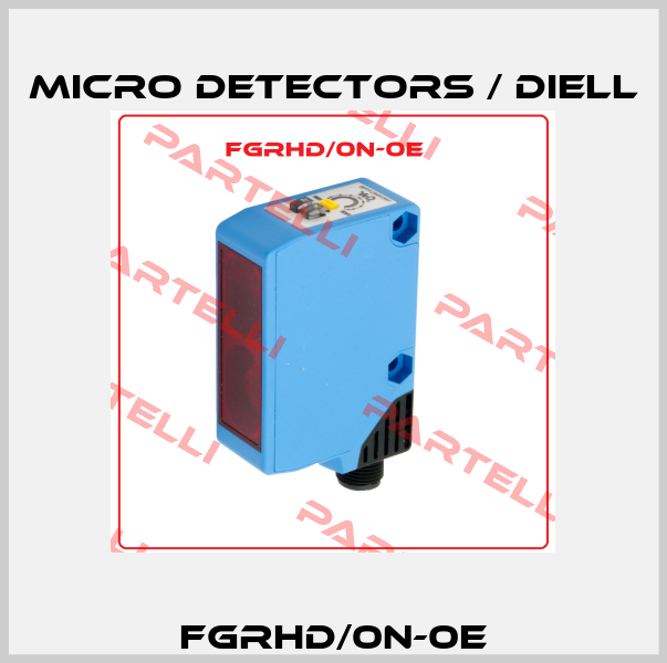 FGRHD/0N-0E Micro Detectors / Diell