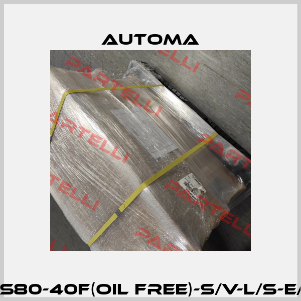 AS80-40F(OIL FREE)-S/V-L/S-E/X AUTOMA