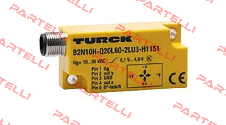 B2N10H-Q20L60-2LU3-H1151 Turck