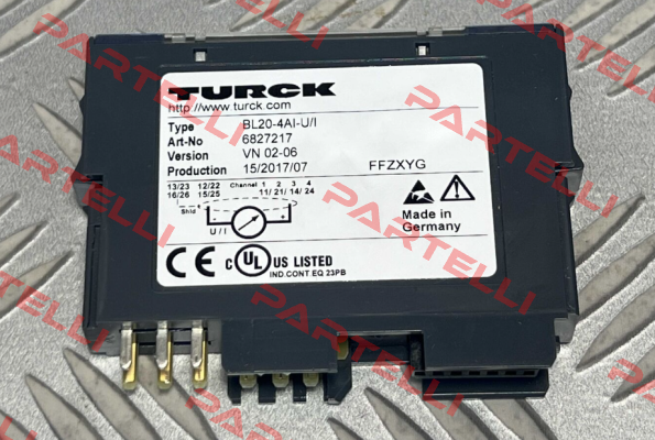 BL20-4AI-U/I Turck