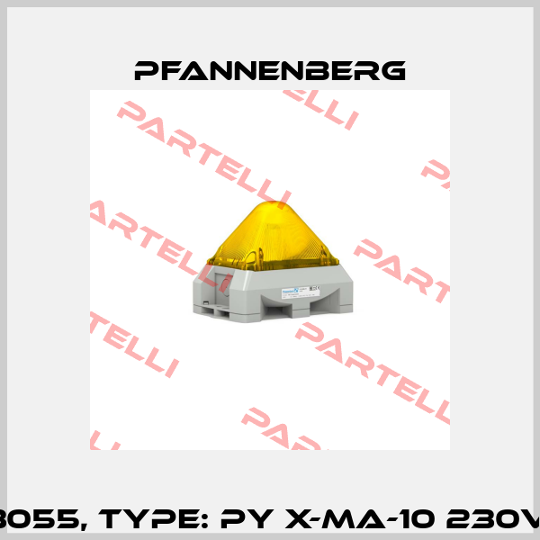 Art.No. 21555103055, Type: PY X-MA-10 230V AC YE RAL7035 Pfannenberg