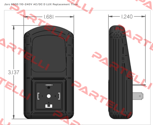 8500 - D-LUX (110-240VAC/DC 50/60Hz) JORC