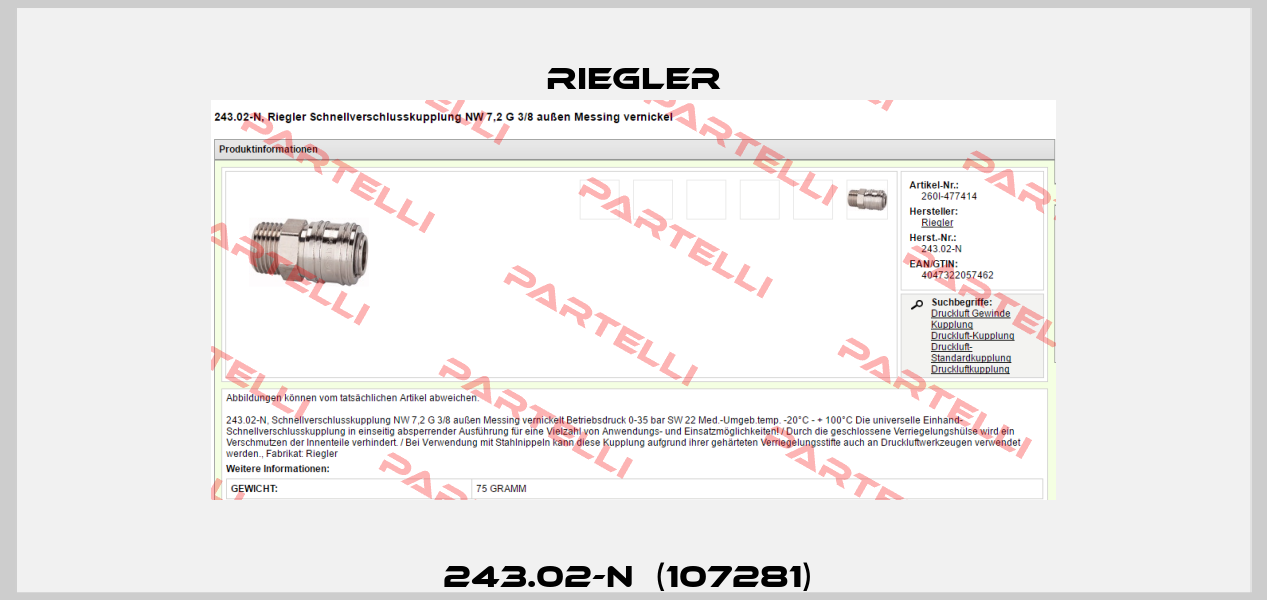 243.02-N  (107281)  Riegler