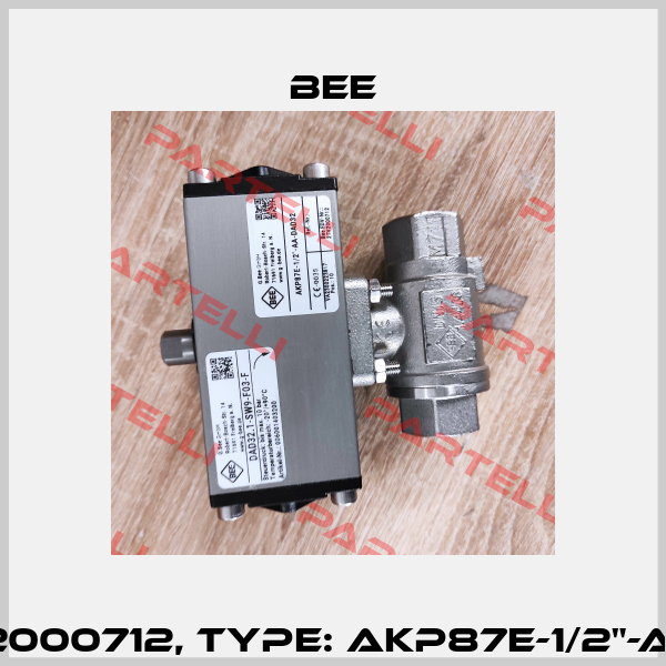 P/N: 2TV2000712, Type: AKP87E-1/2"-AA-DAD32 BEE