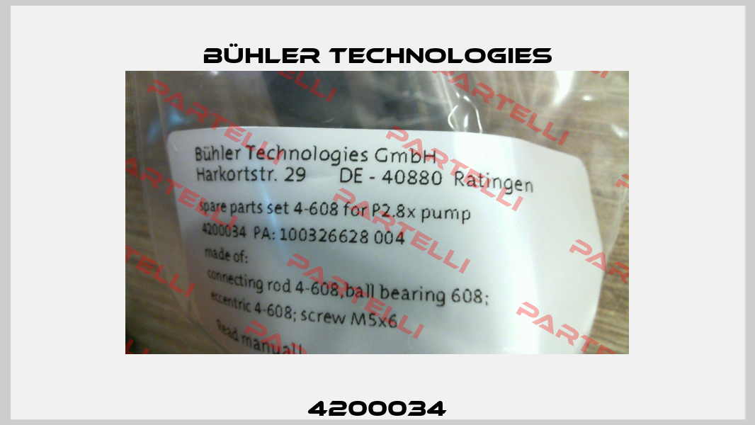 4200034 Bühler Technologies