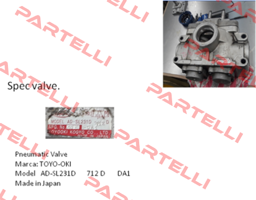 AD-SL231D-712D-DA1  JTEKT FLUID POWER SYSTEMS CORPORATION (ex. Toyooki)