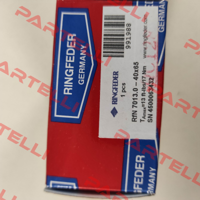 RFN7013.0  40X65 Ringfeder
