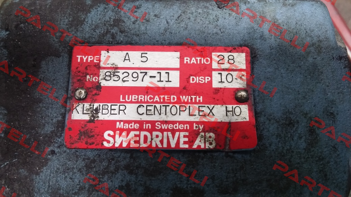 A5-28/71B-8F85/10-0-500mm Swedrive