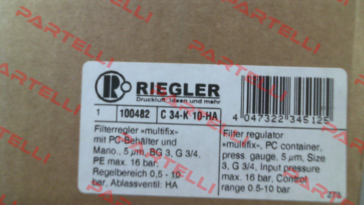 100482 / C 34-K 10-HA Riegler