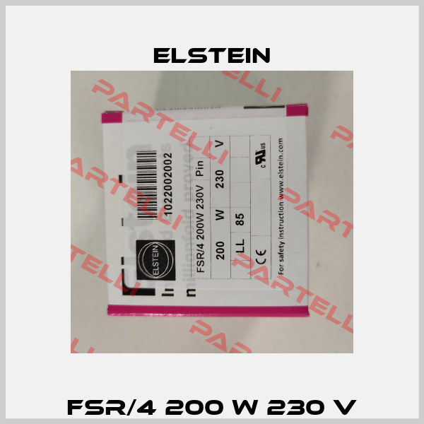 FSR/4 200 W 230 V Elstein
