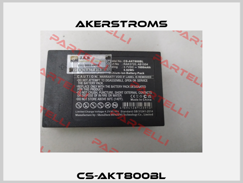 CS-AKT800BL AKERSTROMS