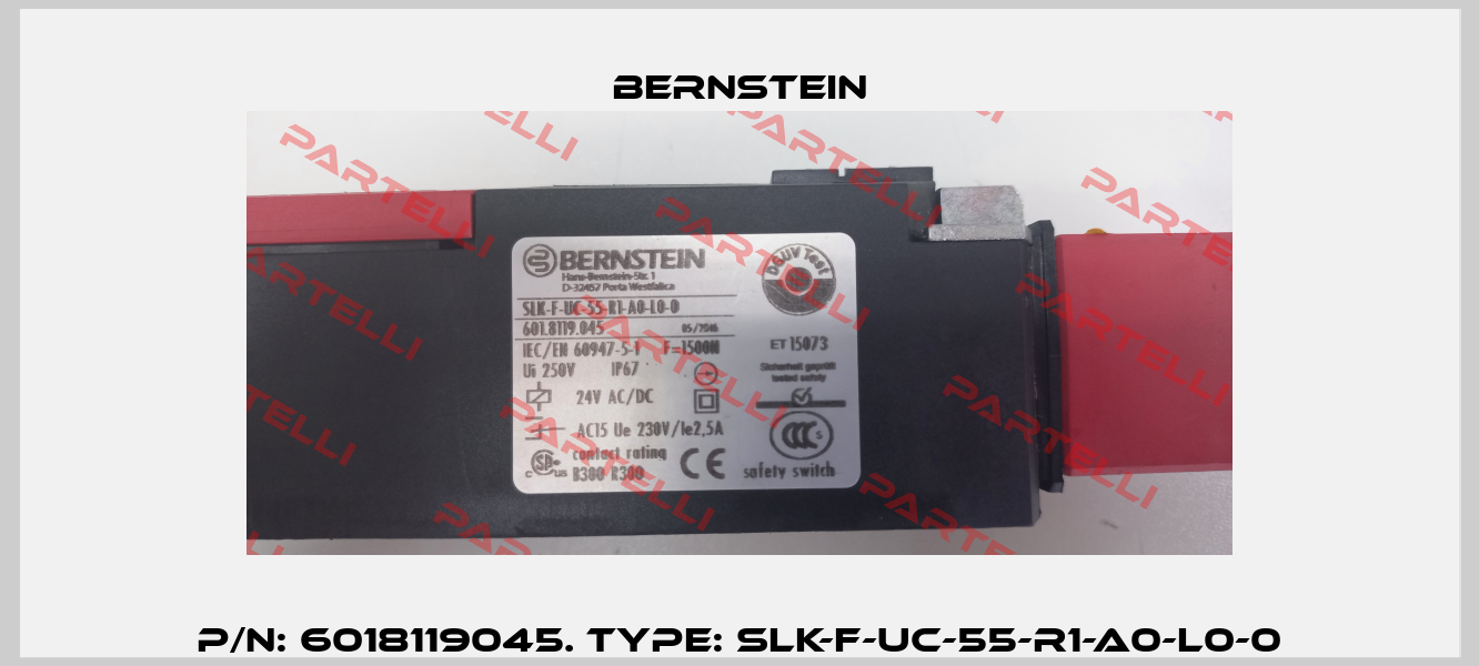 P/N: 6018119045. Type: SLK-F-UC-55-R1-A0-L0-0 Bernstein