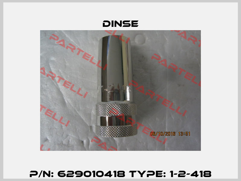 P/N: 629010418 Type: 1-2-418 Dinse