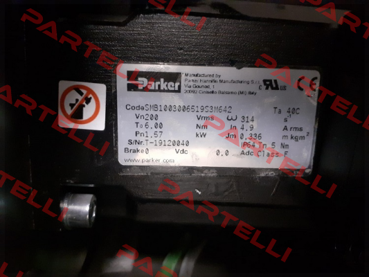 SMB1003006519S3M642 Parker