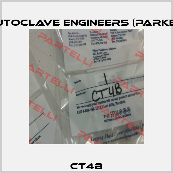 CT4B Autoclave Engineers (Parker)