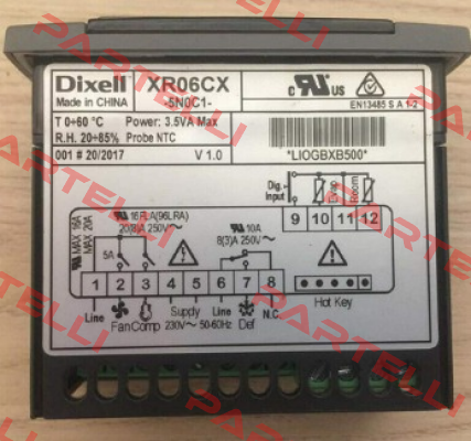 XR06CX-5N0C1 Dixell