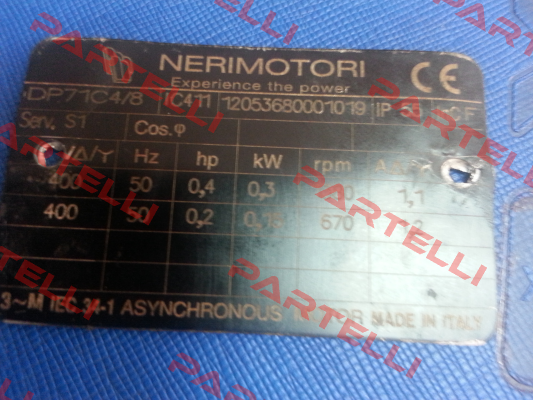 DP71C 4/8 P  Neri Motori