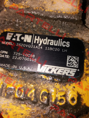 2520VQ21A14 11BC20 LH old code, new code 428649-BCL 2520VQ21A14 11BC20-L Vickers (Eaton)