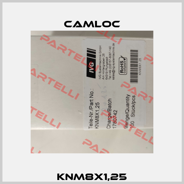 KNM8X1,25 Camloc