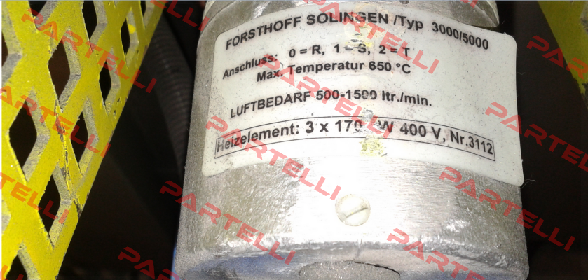 F3112 Element  Forsthoff