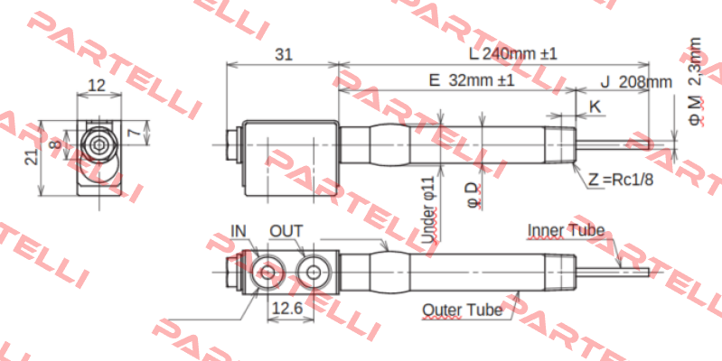 JC-KRM-10-L240-E32-J208-M2.3 Ahresty-tec