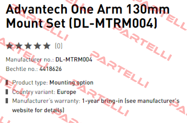 DL-MTRM004 Advantech