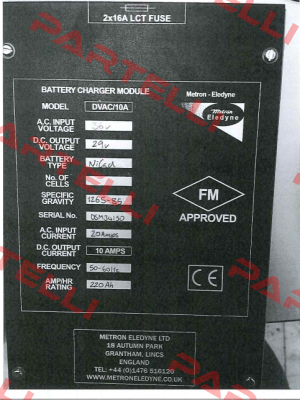 E-30374-SU-7  Metron Eledyne Ltd