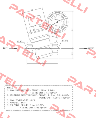 0422 DN15 Caleffi