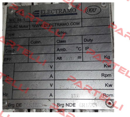 1L180M-4B5 obsolete replaced by  YX3-180M4  Electramo