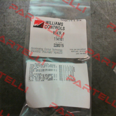 R147P Williams Controls
